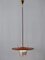 Lampe à Suspension Mid-Century Moderne par Ernest Igl pour Hillebrand Germany, 1950s 8