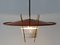 Lampe à Suspension Mid-Century Moderne par Ernest Igl pour Hillebrand Germany, 1950s 10