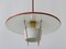 Lampe à Suspension Mid-Century Moderne par Ernest Igl pour Hillebrand Germany, 1950s 17