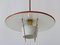 Mid-Century Modern Pendant Lamp by Ernest Igl for Hillebrand Germany, 1950s 17