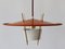 Mid-Century Modern Pendant Lamp by Ernest Igl for Hillebrand Germany, 1950s 3
