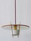 Lampe à Suspension Mid-Century Moderne par Ernest Igl pour Hillebrand Germany, 1950s 11