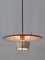 Lampe à Suspension Mid-Century Moderne par Ernest Igl pour Hillebrand Germany, 1950s 2