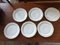 Porcelain Plates from CG De Limoges, Set of 6 6