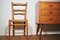 Mesa, sillas y aparador de madera, años 40. Juego de 9, Imagen 12