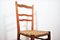 Tavolo, sedie e credenza in legno, anni '40, set di 9, Immagine 13