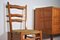 Mesa, sillas y aparador de madera, años 40. Juego de 9, Imagen 10