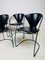 Leather Linda Dining Chairs from Arrben Italy, Set of 4, Image 3