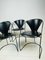 Leather Linda Dining Chairs from Arrben Italy, Set of 4 2