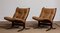 Camel Leather Siësta Lounge Chairs by Ingmar Relling for Westnofa, 1970s, Set of 2 1