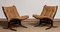 Camel Leather Siësta Lounge Chairs by Ingmar Relling for Westnofa, 1970s, Set of 2 8