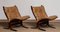 Camel Leather Siësta Lounge Chairs by Ingmar Relling for Westnofa, 1970s, Set of 2, Image 2