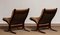 Camel Leather Siësta Lounge Chairs by Ingmar Relling for Westnofa, 1970s, Set of 2 7