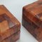 Leather Patchwork Stools, 1970s, Set of 2, Image 2
