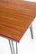 Dining Table with Varnished Walnut Top, 1950s 7