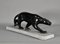 Art Deco Plaster Panther Sculpture 3