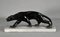 Art Deco Plaster Panther Sculpture, Image 1