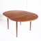 Scandinavian Style Dining Table in Varnished Teak with Extension, France, 1960s 4