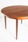 Scandinavian Style Dining Table in Varnished Teak with Extension, France, 1960s 5