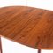 Scandinavian Style Dining Table in Varnished Teak with Extension, France, 1960s 9