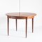 Scandinavian Style Dining Table in Varnished Teak with Extension, France, 1960s, Image 1