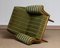 Fauteuils en Velours Rayé Vert, Italie, 1950s, Set de 2 8