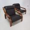 Woodline Chairs by Marco Zanuso for Arflex, Set of 2 2