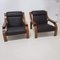Woodline Chairs by Marco Zanuso for Arflex, Set of 2, Image 1