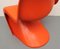 S-Chair in Orange von Verner Panton, 1970er 3