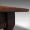 Victorian English Oak 6 Seater Refectory Table, 1880s 10