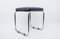Bauhaus Stool in Leather and Chrome from Mauser, 1930s, Image 4