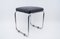 Bauhaus Stool in Leather and Chrome from Mauser, 1930s, Image 1