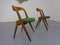 Mid-Century Teak Chairs from Vamo Sondeborg, 1960s, Set of 2 5