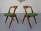 Mid-Century Teak Chairs from Vamo Sondeborg, 1960s, Set of 2 1