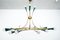 Lámpara de araña Sputnik italiana Mid-Century, años 50, Imagen 21