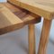 Mid-Century Pine Nesting Tables, 1960s, Set of 3 2