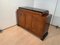 Art Deco Sideboard, Rosewood, Macassar, Nickel, Glass, France, circa 1930, Image 19