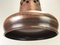 Mid-Century Space Age Brown Ceiling Lamp in Ceramic, Image 5