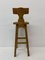 Pine Wood Bar Stools, 1970s, Set of 4, Image 10