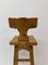 Pine Wood Bar Stools, 1970s, Set of 4, Image 11