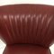 Red Skai Cocktail Chair, 1950s 5