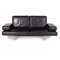 DS 460 Black Leather Sofa from De Sede 10