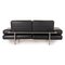 DS 460 Black Leather Sofa from De Sede 13