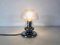 Ice Glass Table Lamp from Doria, 1970s, Image 2