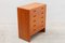 Danish Modern Solid Teak Chest of 5 Drawers by Niels Bach 2