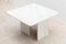 White Carrara Marble Coffee Table, Italy, 1970s, Image 3