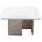 White Carrara Marble Coffee Table, Italy, 1970s, Image 1