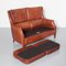 Large Brown Leather Tessa Sofa from Bendic 8