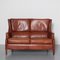Large Brown Leather Tessa Sofa from Bendic, Image 2