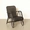 Rattan Armchair in Black by Erich Dieckmann, Image 1